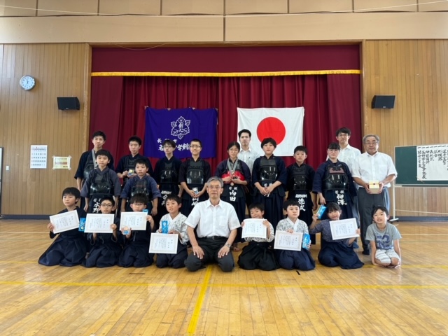 若槻少年剣友会の写真